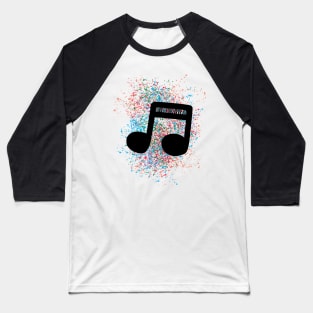 Music Note Baseball T-Shirt